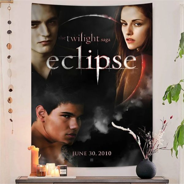Twilight wall tapestry with tarot design