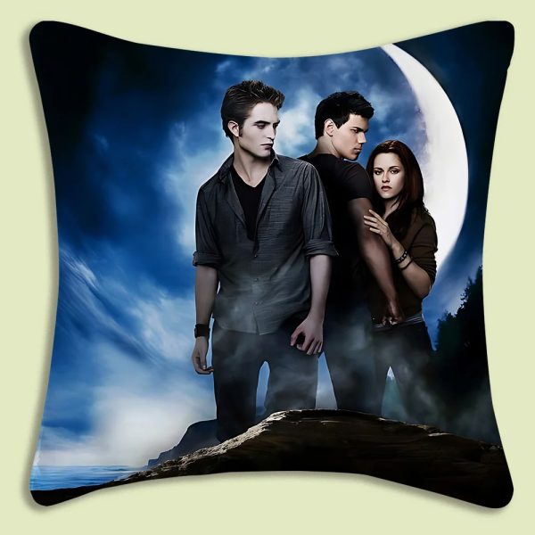 Edward Cullen double-sided plush pillow cover