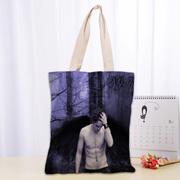Twilight TV canvas tote bag for fans, reusable and eco-friendly