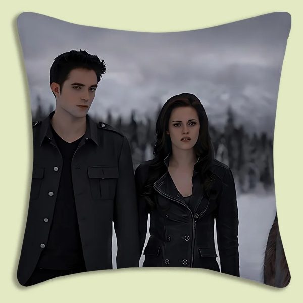 Edward Cullen double-sided plush pillow cover