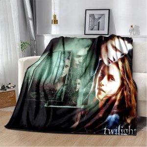 Celestial vampire and werewolf love blanket for dreamers