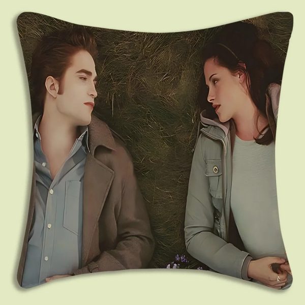 Edward Cullen double-sided plush pillow cover