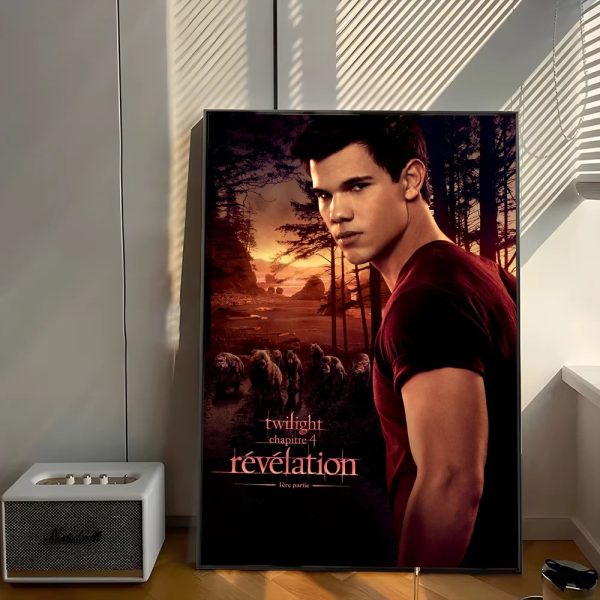 Twilight movie retro kraft paper art poster