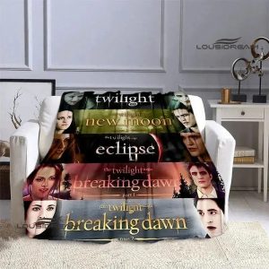 Ultra-soft Twilight Saga fleece blanket