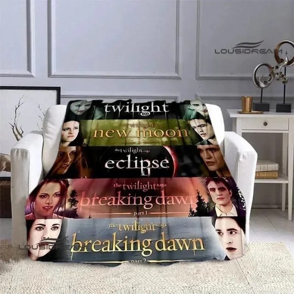 Ultra-soft Twilight Saga fleece blanket