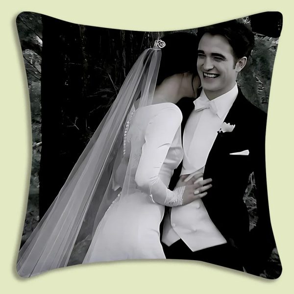 Minimalist Edward Cullen plush pillow cover