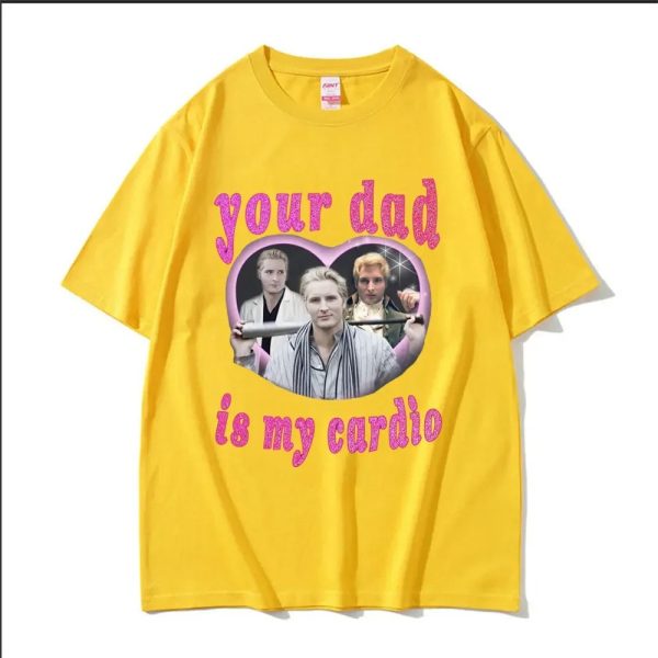 Oversized Carlisle Cullen DILF T-shirt for Twilight fans