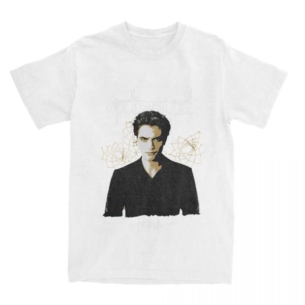 Funny Twilight Edward T-shirt for men with cotton fabric