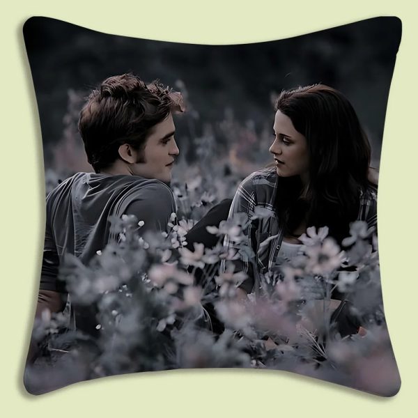 Minimalist Edward Cullen plush pillow cover