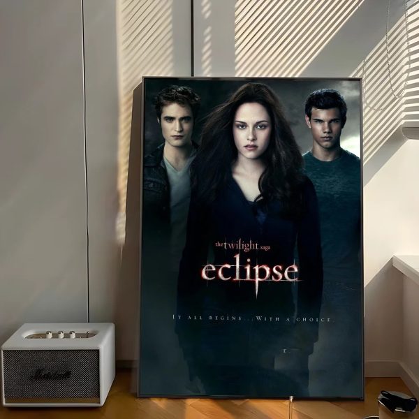Twilight movie retro kraft paper art poster